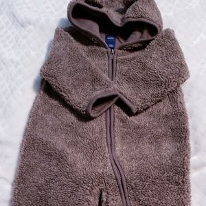 Infant cozy bear onsie